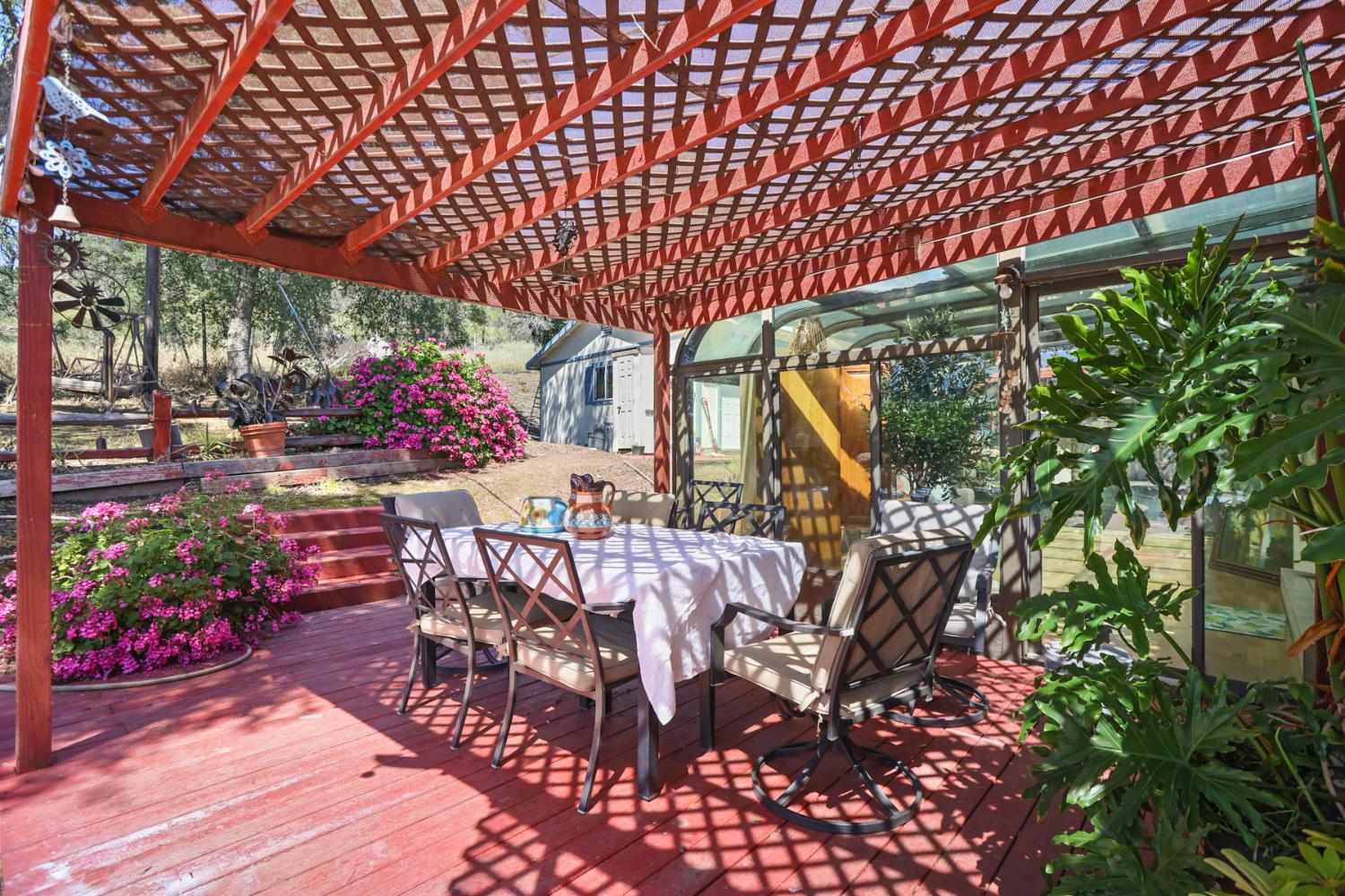 901 Quail Oaks Road Valley Springs, CA 95252 - Photo 44 of 59 a view of outdoor sitting area with furniture