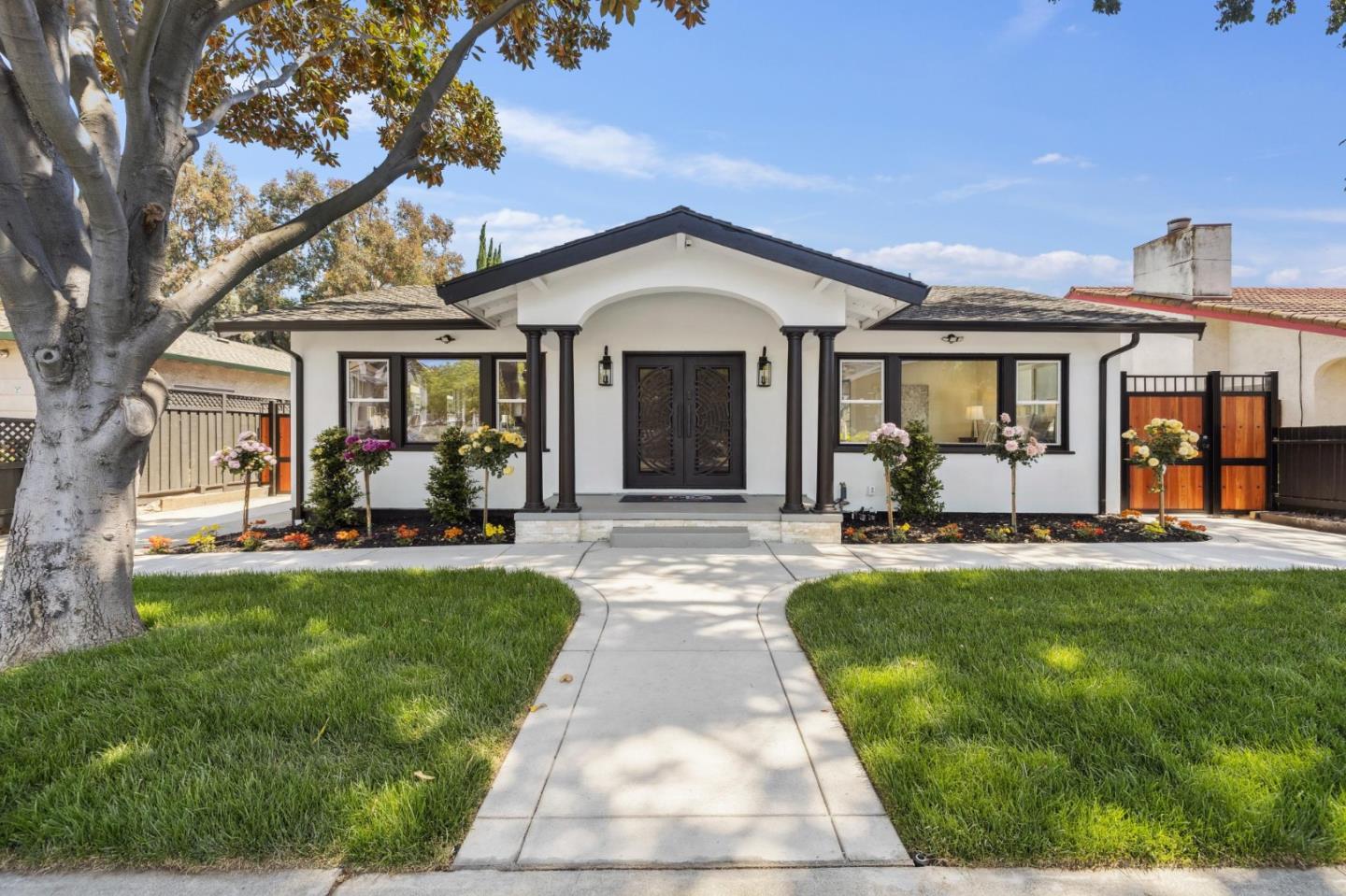 188 South Bernardo Avenue Sunnyvale, CA 94086 - Photo 1 of 72 a view of a house with garden and a porch