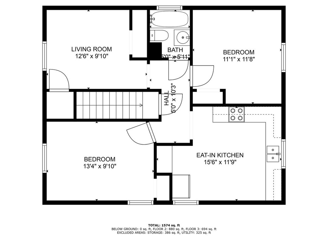 65 Bain Street Cranston, RI 02920 - Photo 43 of 44 FLOOR PLAN UNIT 2