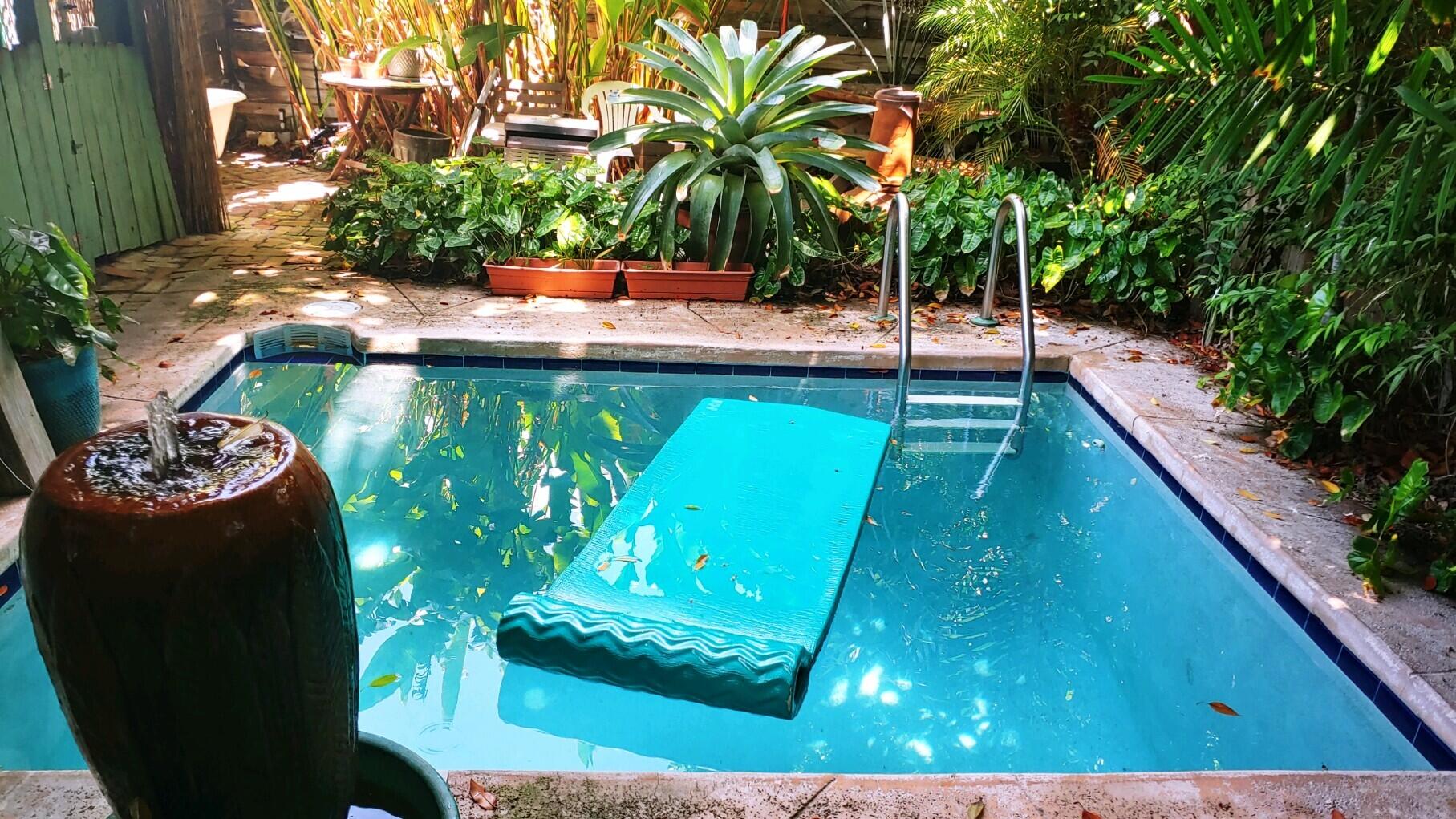 1015 Angela Street Key West, FL 33040 - Photo 6 of 42 a view of a swimming pool with a patio