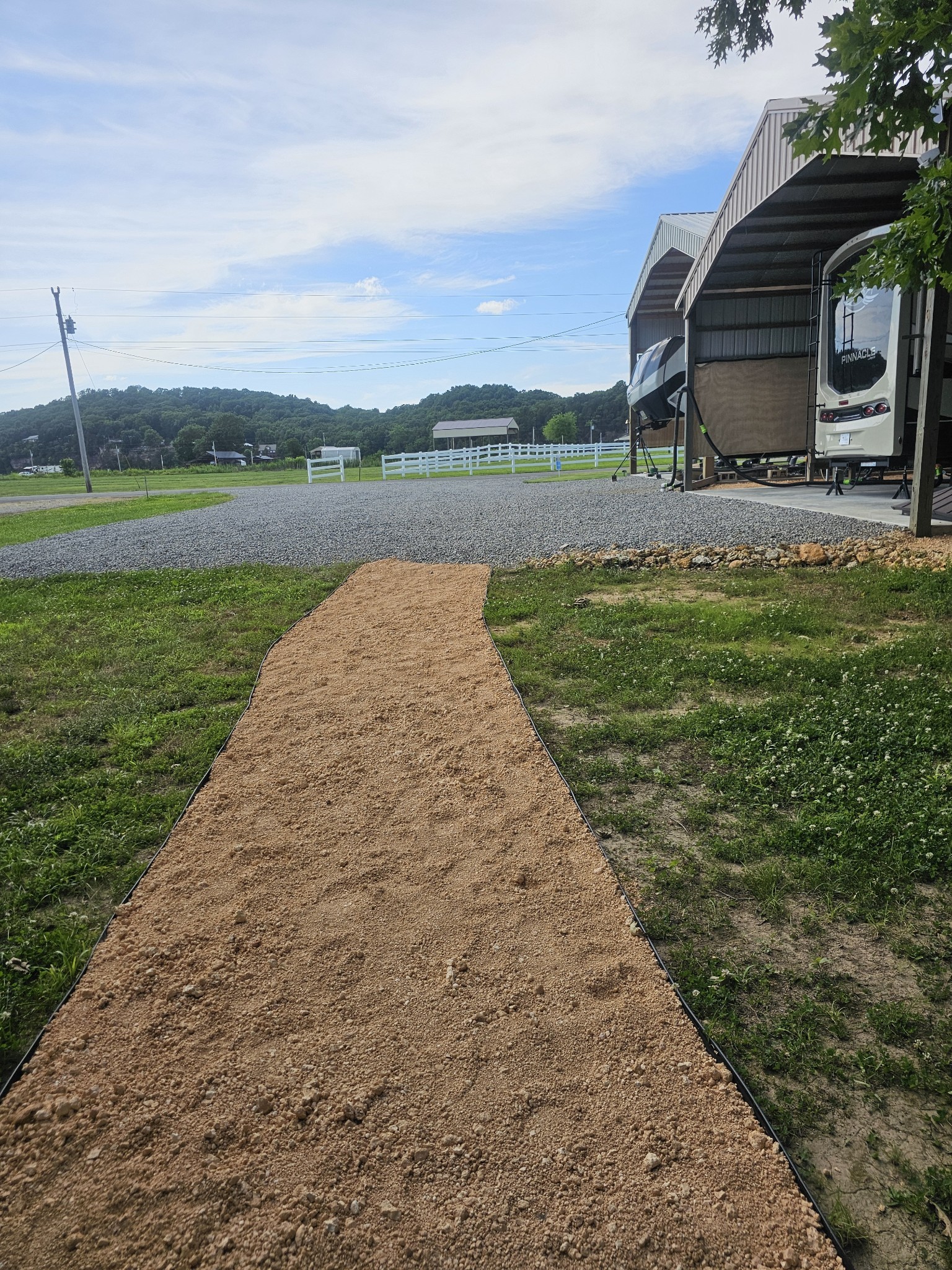 368 Duck Blind Road Clifton, TN 38425 - Photo 6 of 46 a view of a backyard with an outdoor space