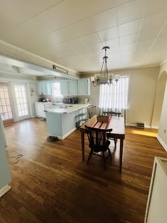 a bathroom with a sink and a tub
