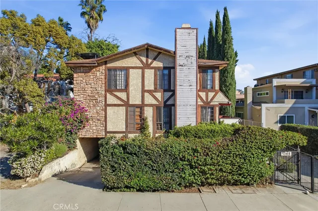 front view of a house with a street