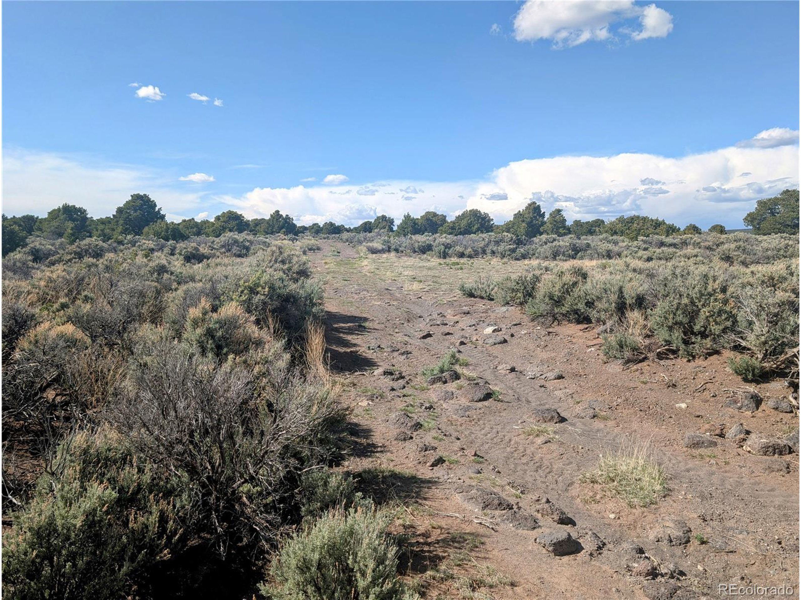 35 Elk Park Road San Luis, CO 81152 - Photo 21 of 34 a view of a lake with mountains in the background