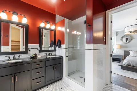 a view of a house with a porch and a yard