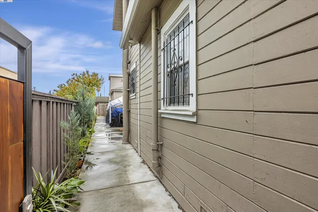 a front view of a house with parking