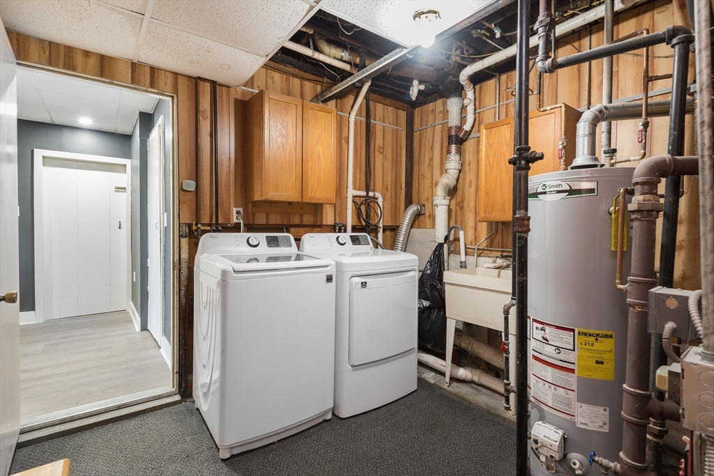 38 Colonial Road Weymouth, MA 02191 - Photo 26 of 38 a utility room with dryer and washer