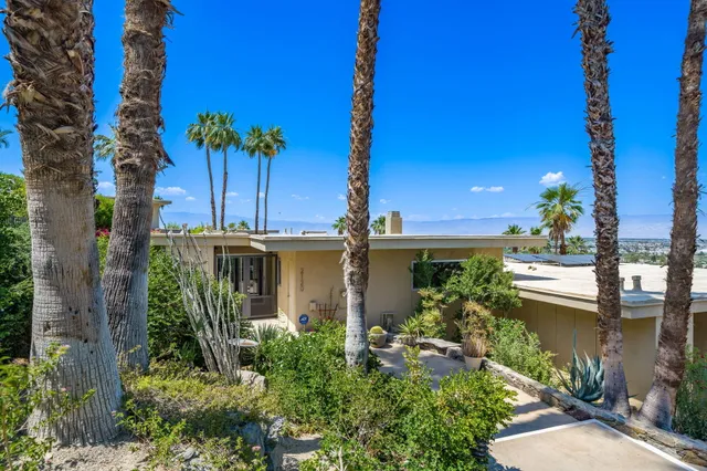 a view of a house with a patio