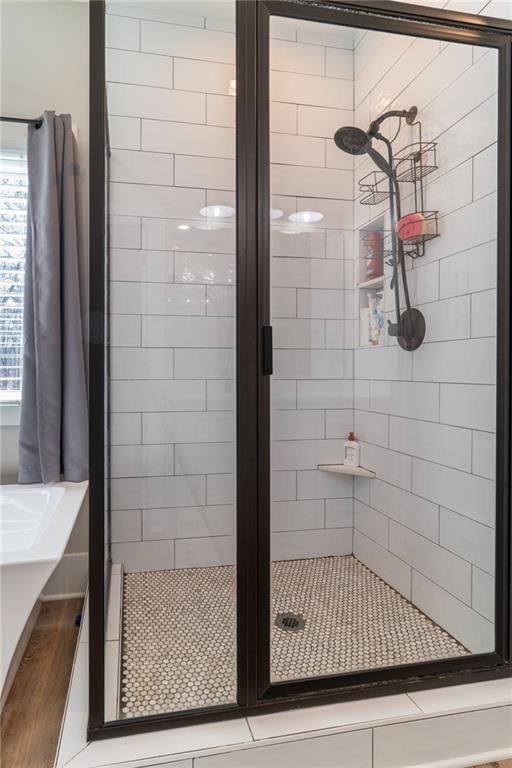 2250 Sperin Road Ball Ground, GA 30107 - Photo 27 of 56 a bathroom with a shower