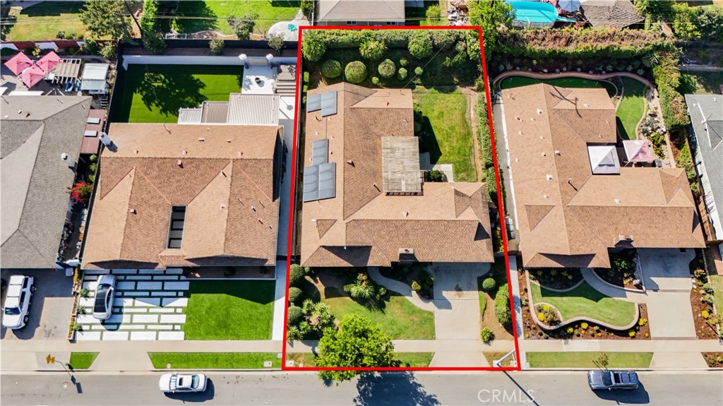 1423 La Canada Drive Brea, CA 92821 - Photo 39 of 43 an aerial view of residential houses with outdoor space