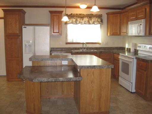 407 James Road Elwood, IL 60421 - Photo 3 of 15 a kitchen with stainless steel appliances granite countertop a sink and a stove