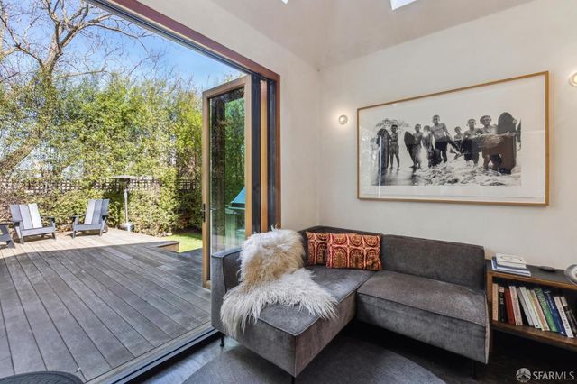 a view of a outdoor space with furniture