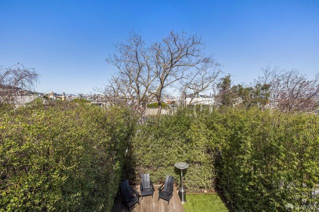 a view of small space with racks on the wall