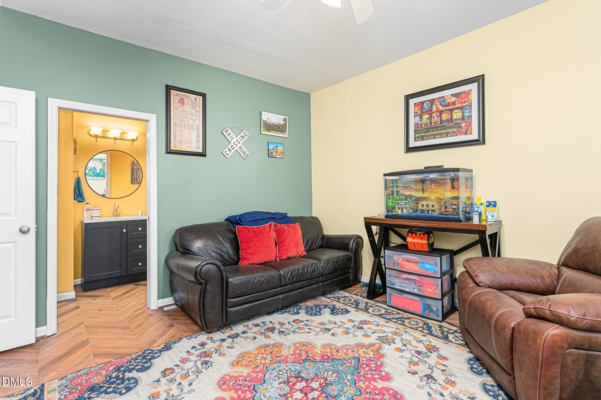1205 Magnolia Hill Road Garner, NC 27529 - Photo 13 of 41 a living room with furniture and a couch