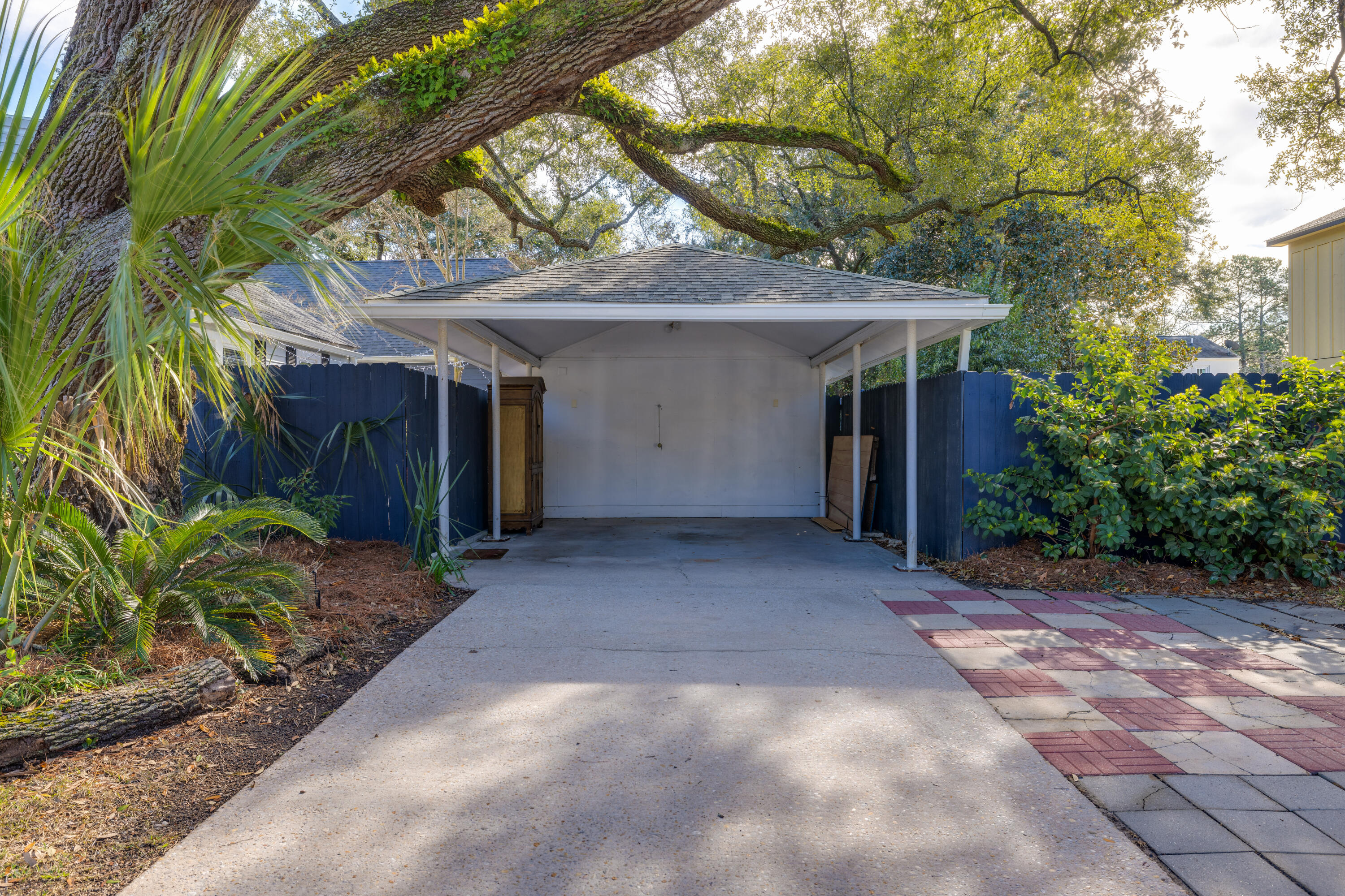 304 Magnolia Road Charleston, SC 29407 - Photo 34 of 44 Detached Carport w/Storage Shed