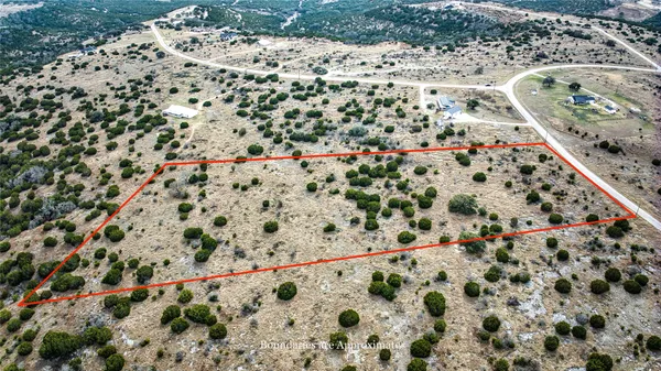 a view of a yard with plants and a table