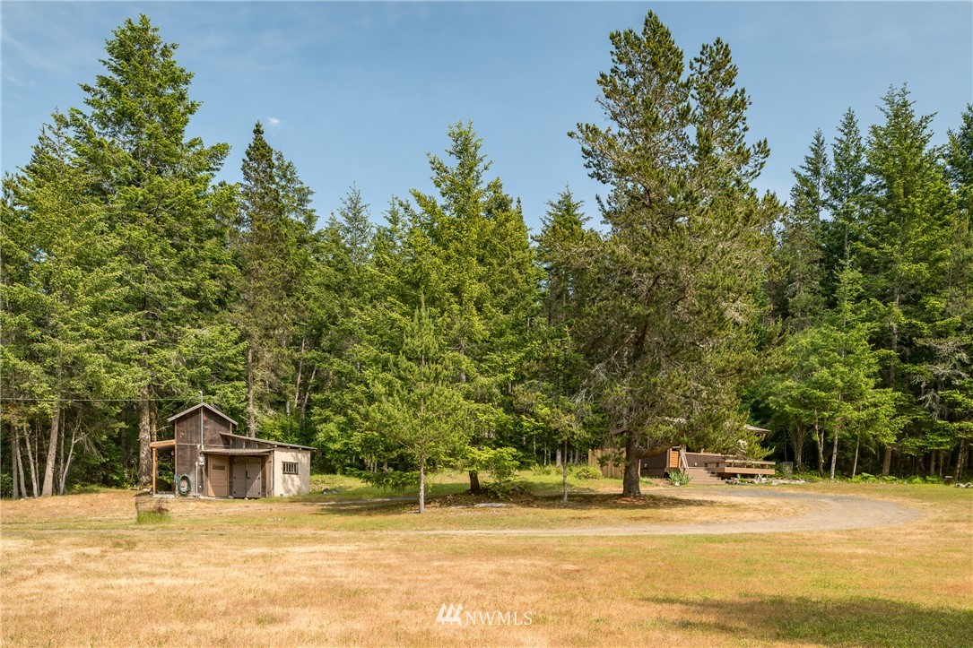 611 Shark Reef Road Lopez Island, WA 98261 - Photo 5 of 13 a house with trees in the background
