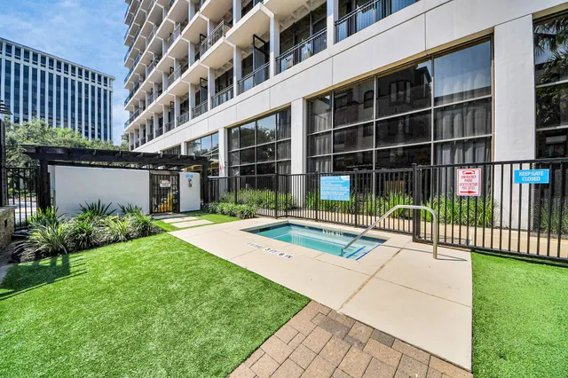 a view of outdoor space with seating area