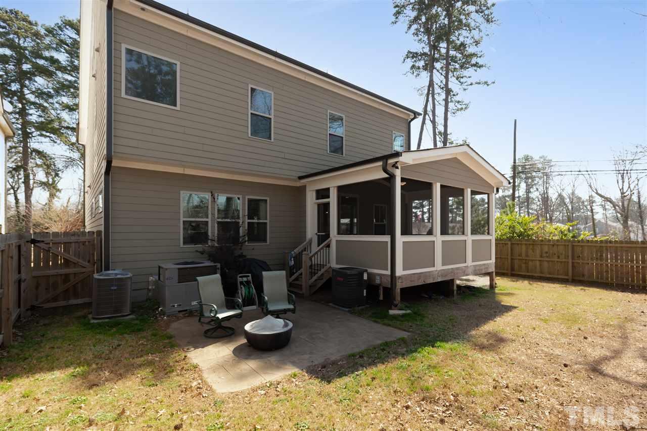 101 Pineland Circle Raleigh, NC 27606 - Photo 21 of 21 a view of a house with a yard and sitting area