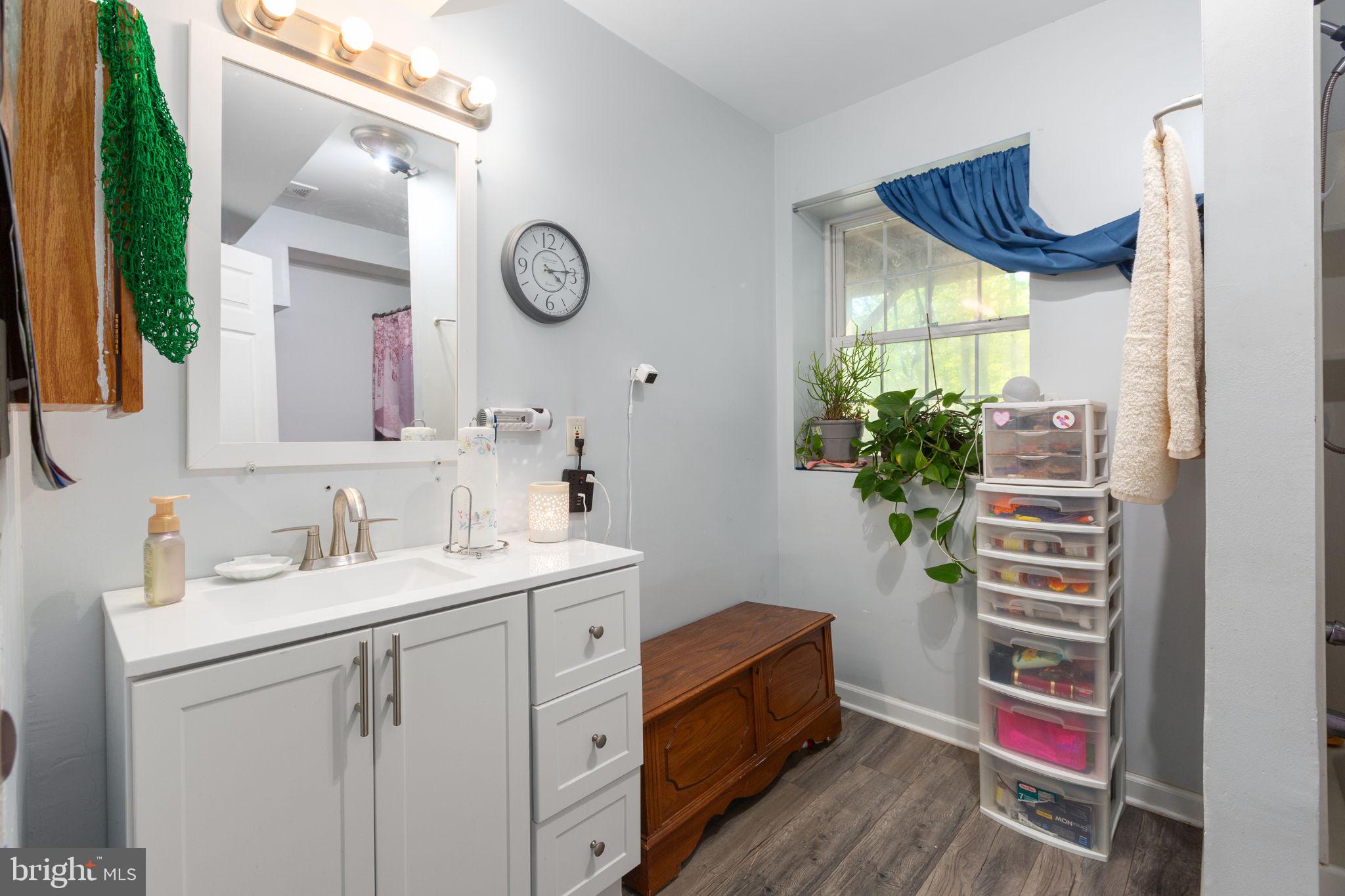 877 Campers Lane Ruther Glen, VA 22546 - Photo 8 of 13 a bathroom with a sink and a mirror