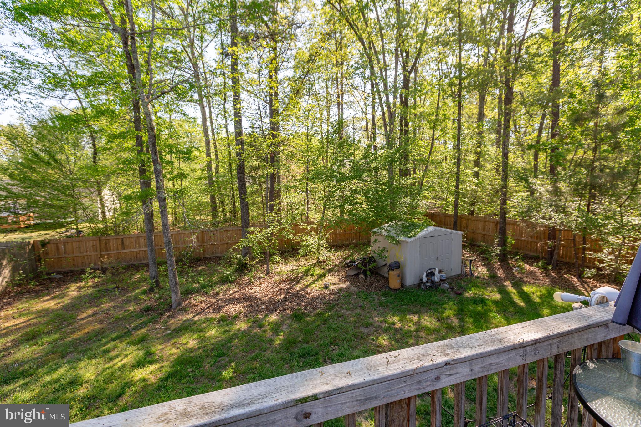 877 Campers Lane Ruther Glen, VA 22546 - Photo 10 of 13 a view of a house with backyard and trees
