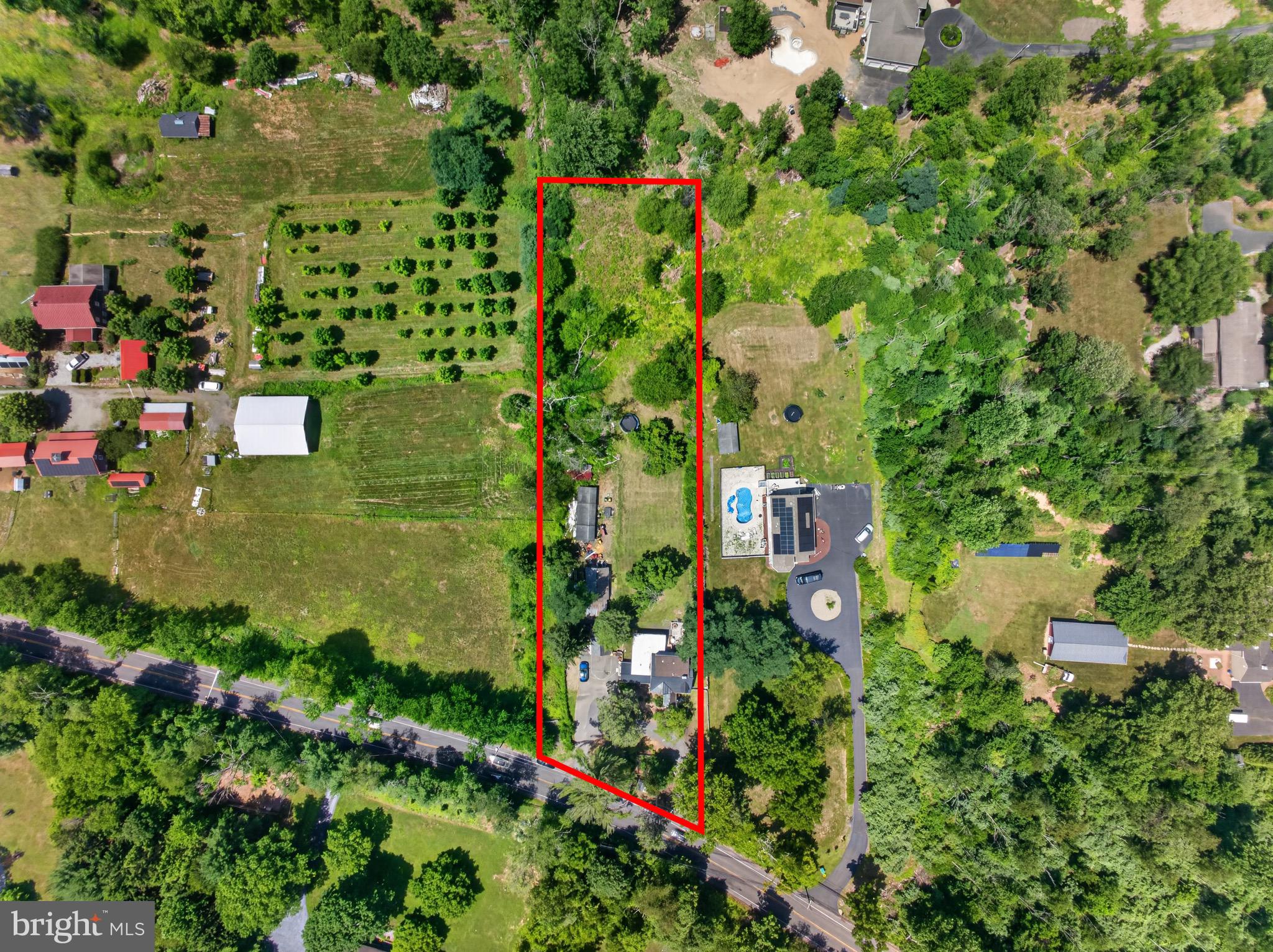 84 Lambertville Hopewell Road Hopewell, NJ 08525 - Photo 42 of 45 Property Aerial View