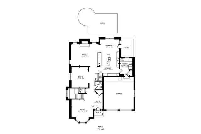 a picture of floor plan