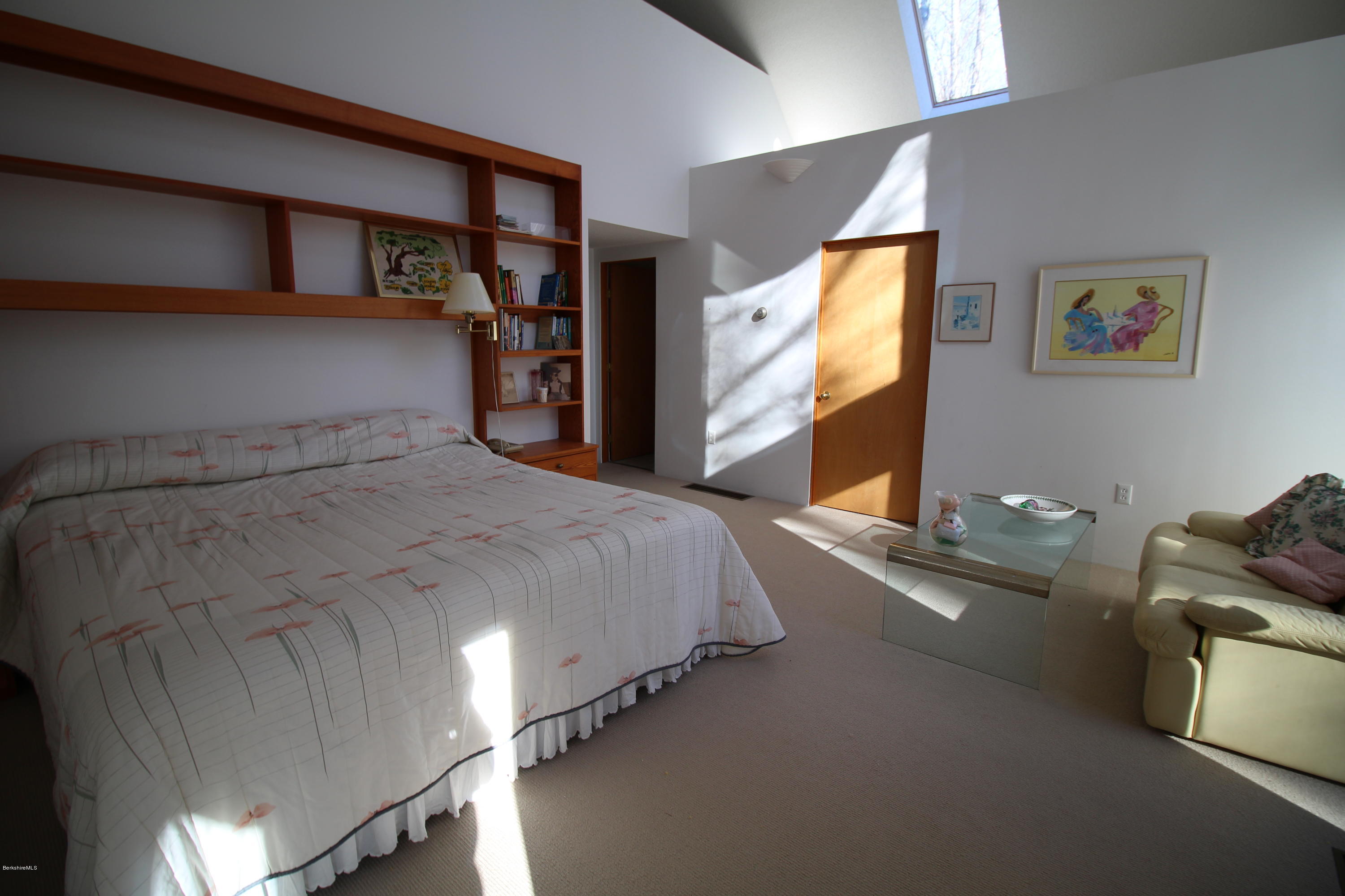 58 Maple Hill Road West Stockbridge, MA 01266 - Photo 15 of 21 a bed room with a bed and a television