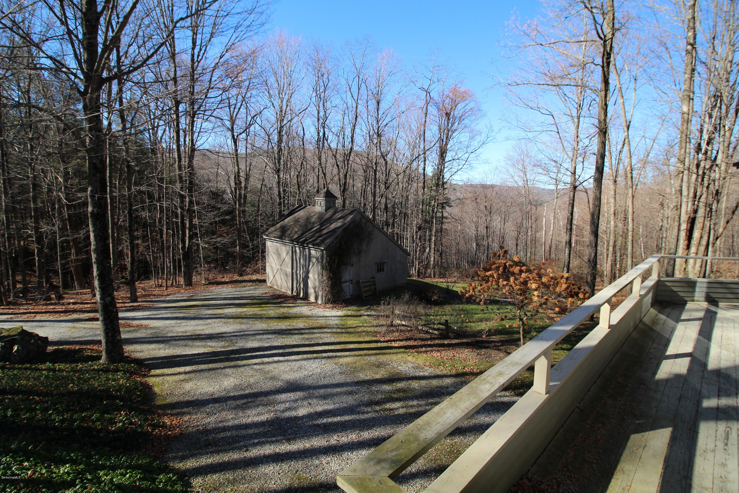 58 Maple Hill Road West Stockbridge, MA 01266 - Photo 20 of 21 a view of a house with a yard