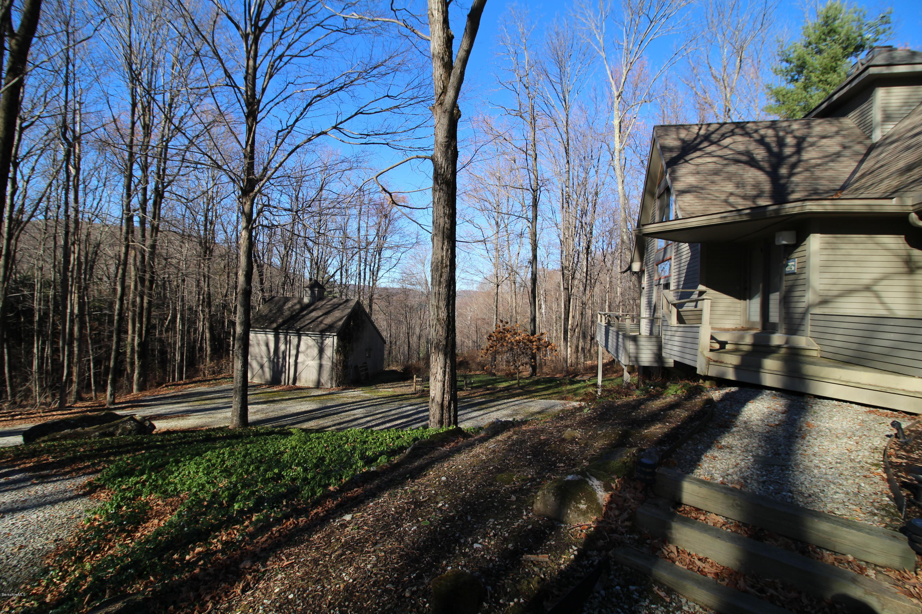 58 Maple Hill Road West Stockbridge, MA 01266 - Photo 6 of 21 a view of a house with a yard