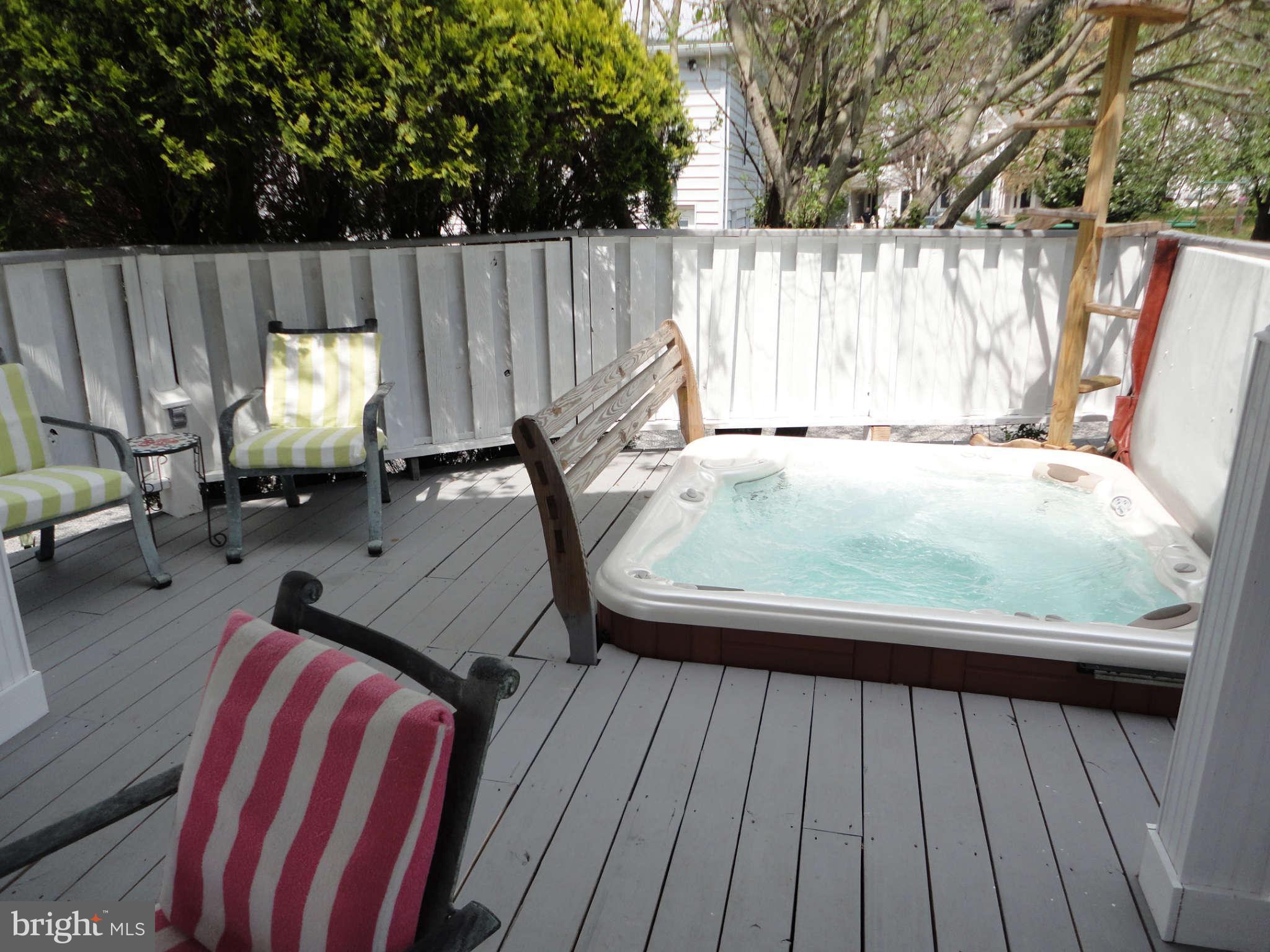 210 Ashland Road Cockeysville, MD 21030 - Photo 20 of 25 Sun Deck with Hot Tub