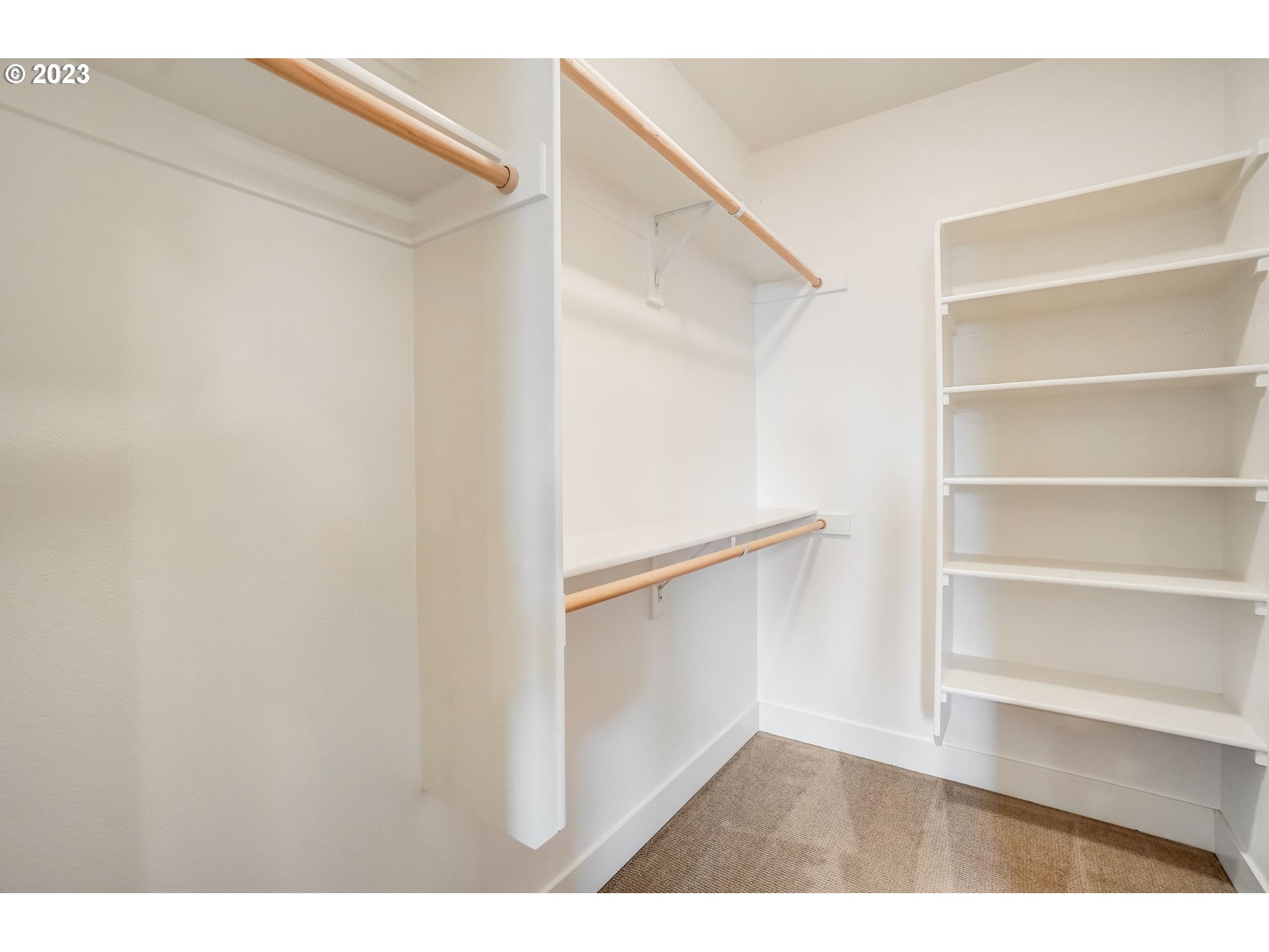 548 Southwest Chinook Terrace Portland, OR 97225 - Photo 32 of 44 a view of an empty walk in closet