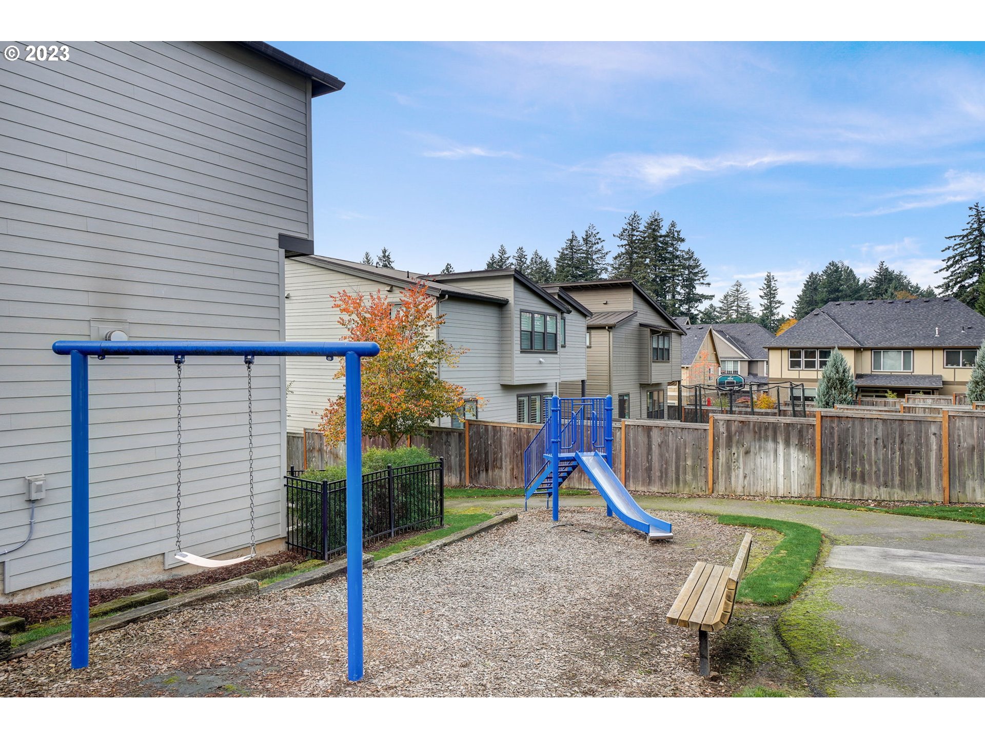 548 Southwest Chinook Terrace Portland, OR 97225 - Photo 41 of 44 a view of a house with a backyard