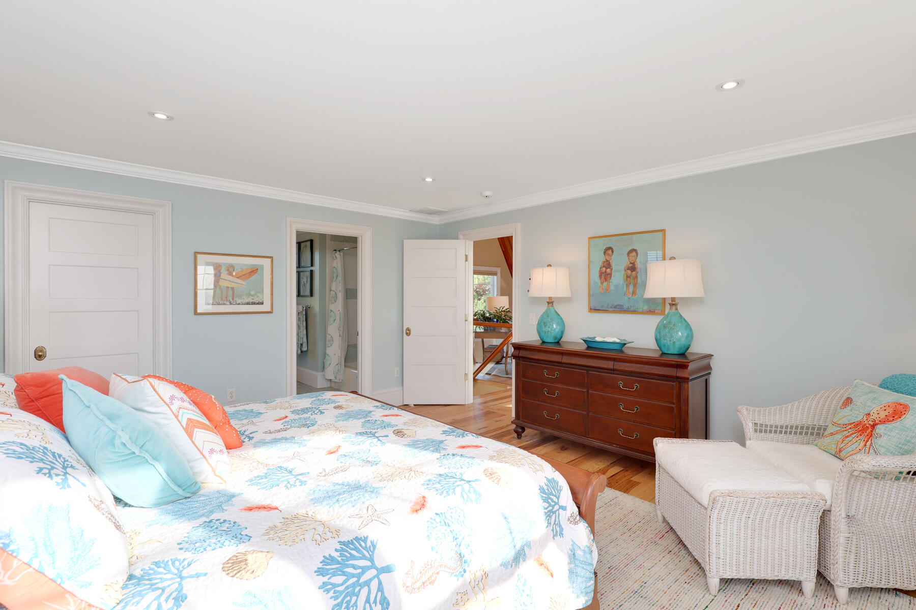 345 Robbins Hill Road Brewster, MA 02631 - Photo 65 of 95 a bedroom with a bed and a dresser