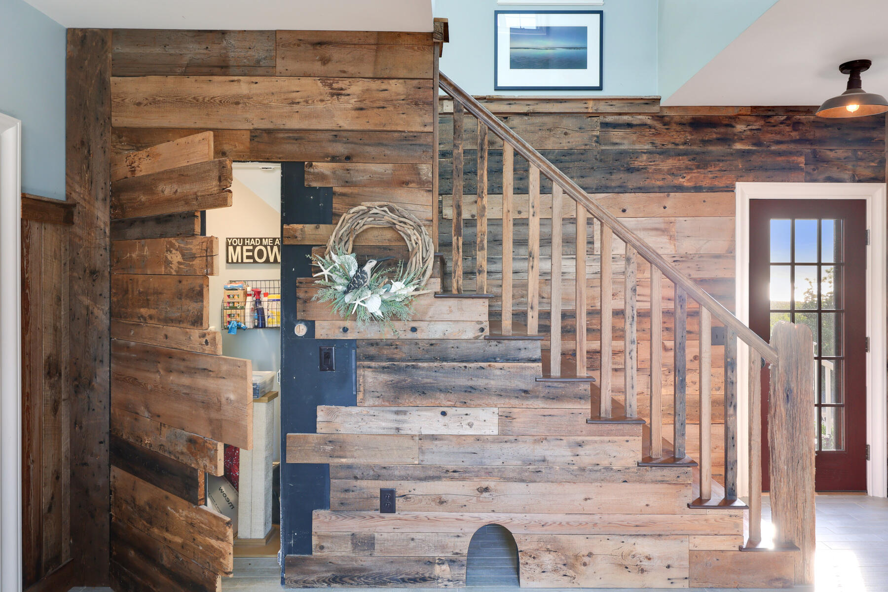 345 Robbins Hill Road Brewster, MA 02631 - Photo 79 of 95 a view of entryway and hall with wooden floor