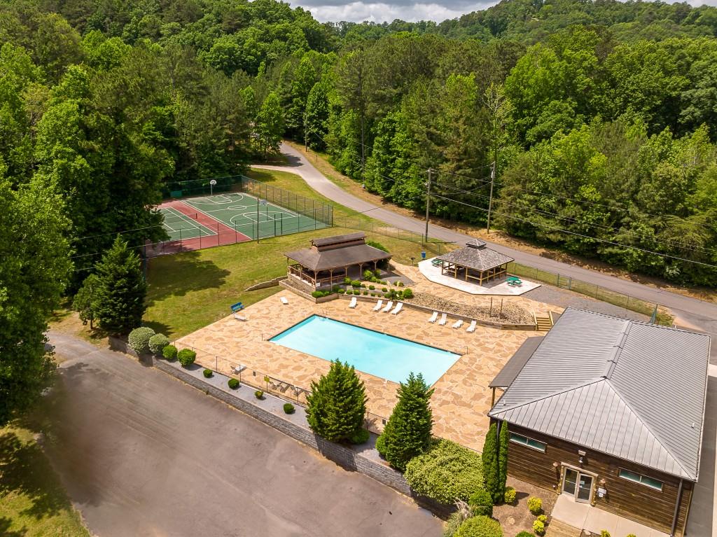 124 Adair Drive Ranger, GA 30734 - Photo 24 of 25 an aerial view of a house with outdoor space