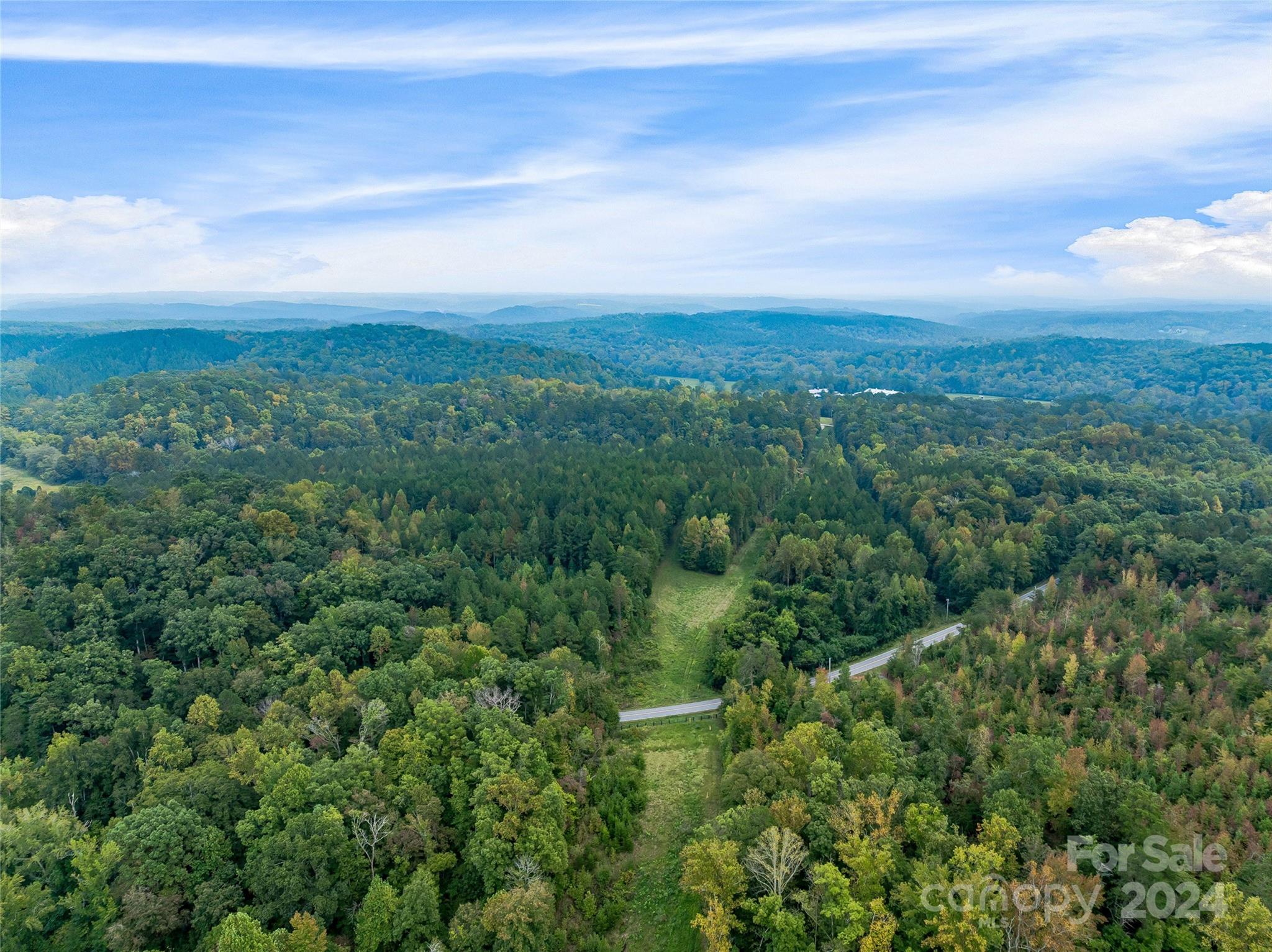 53-acres John Watson Road Rutherfordton, NC 28139 - Photo 11 of 17 an aerial view of residential houses with outdoor space and trees