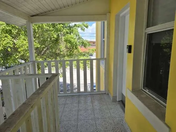 a view of outdoor space and balcony