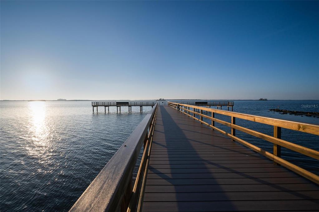 622 Edgewater Drive, Unit 123 Dunedin, FL 34698 - Photo 32 of 46 a view of outdoor space with wooden floor