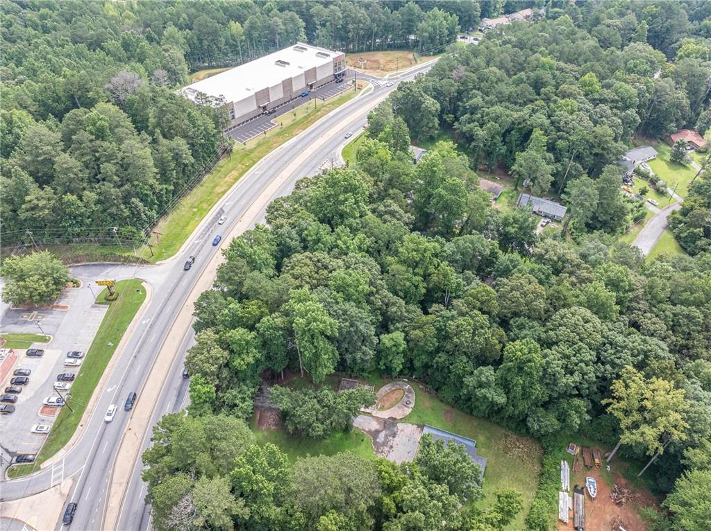 8035 Rockbridge Road Southwest Lithonia, GA 30058 - Photo 37 of 39 an aerial view of a house