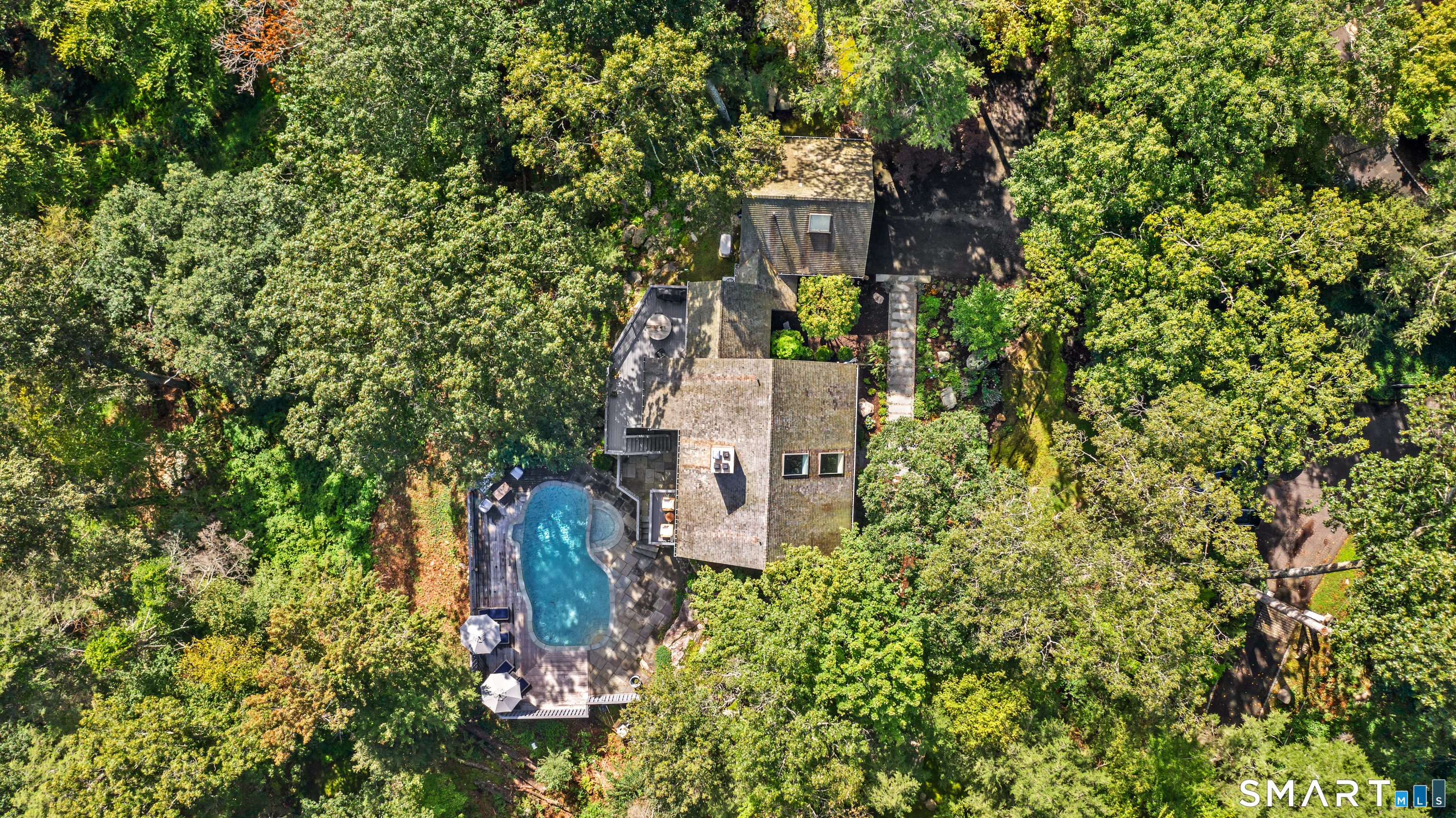 129 Davis Hill Road Weston, CT 06883 - Photo 2 of 40 view of a house with a yard