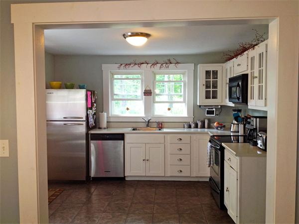 50 New Salem Road Petersham, MA 01366 - Photo 6 of 24 a kitchen with stainless steel appliances granite countertop a refrigerator a stove a sink and a microwave
