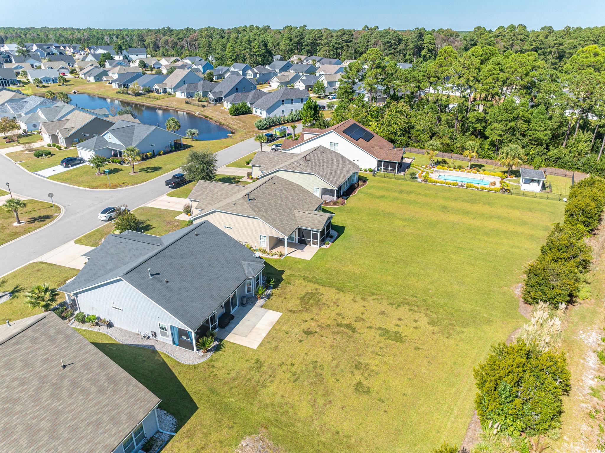 793 Old Castle Loop Myrtle Beach, SC 29579 - Photo 4 of 39 Aerial view featuring a water view