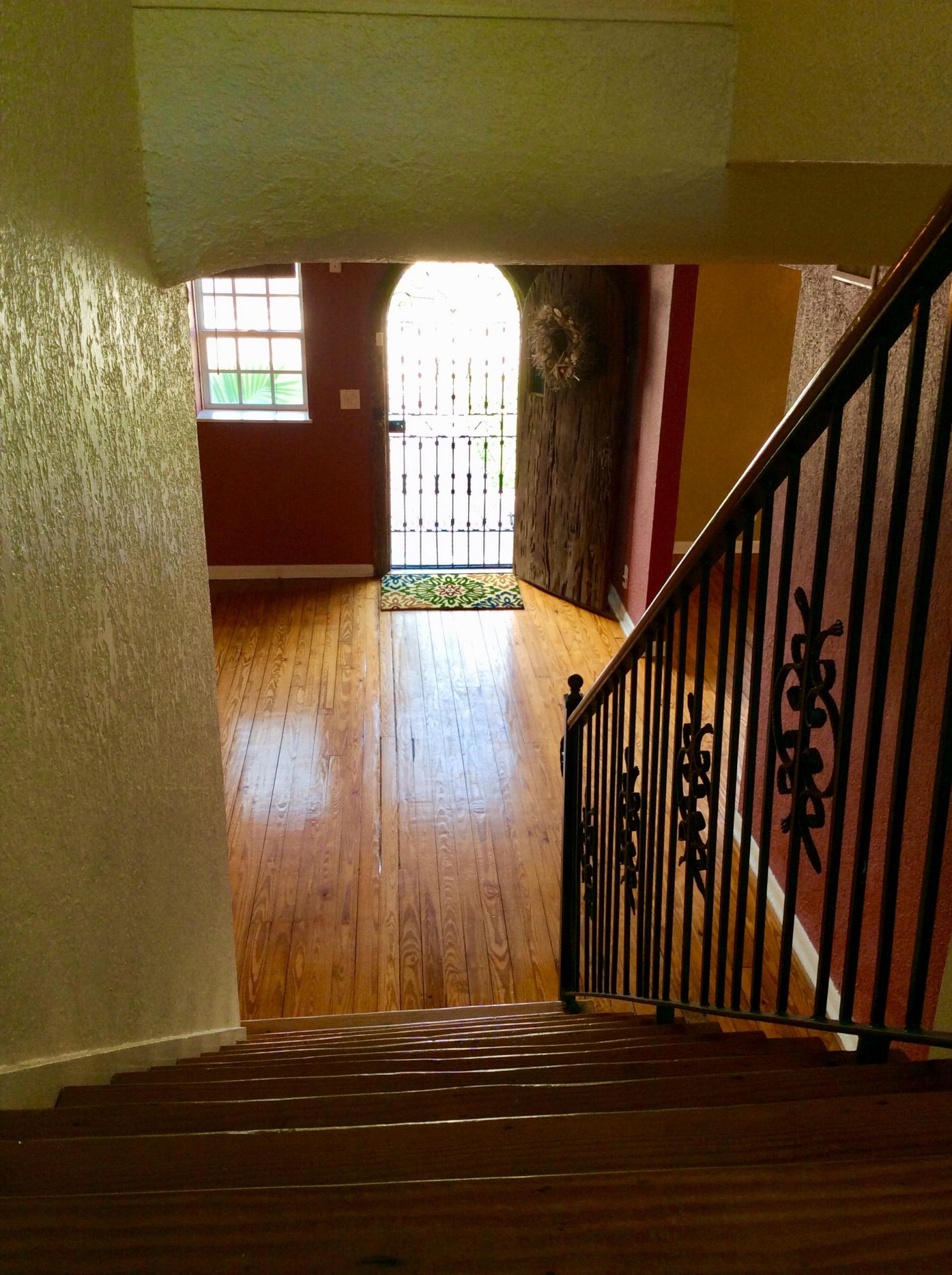 382 Ellamar Road West Palm Beach, FL 33405 - Photo 30 of 39 a view of entryway with wooden floor