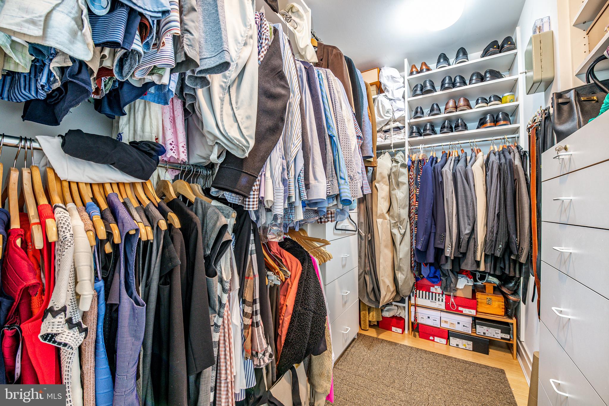 5809 Sherier Place Northwest Washington, DC 20016 - Photo 18 of 48 Walk-in closet - master bedroom