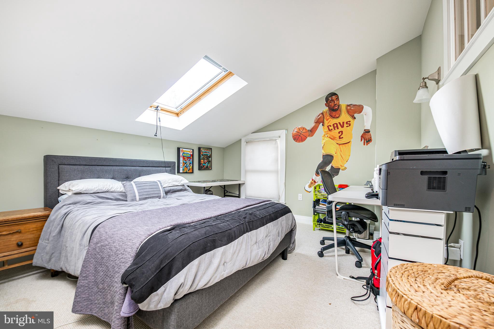 5809 Sherier Place Northwest Washington, DC 20016 - Photo 27 of 48 Bedroom 5 located on 3rd floor - sky light