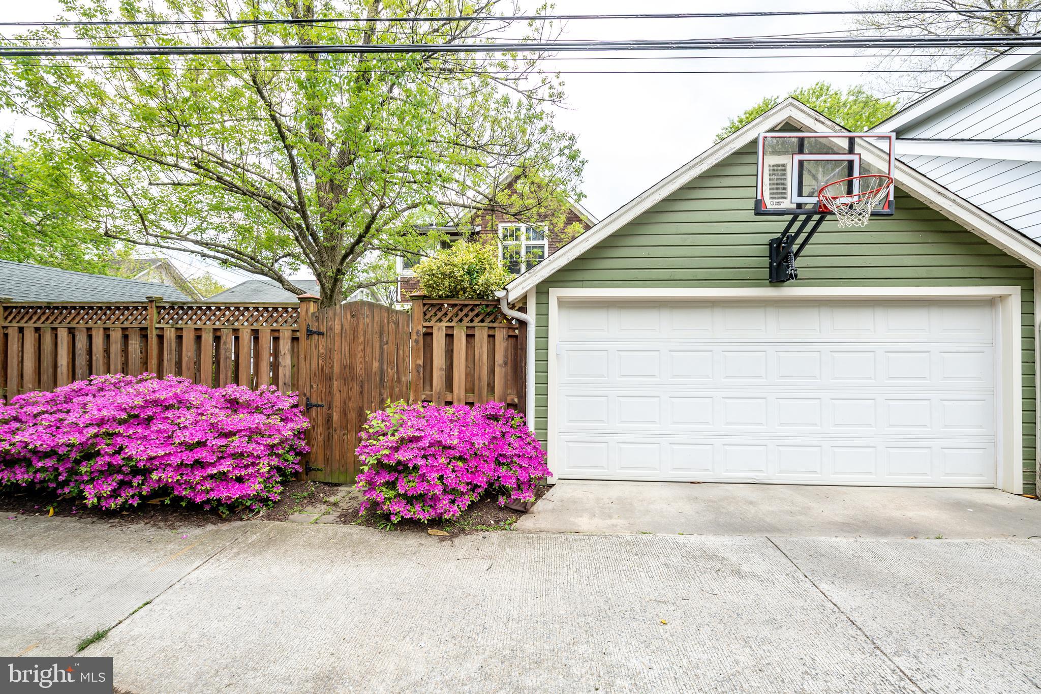 5809 Sherier Place Northwest Washington, DC 20016 - Photo 39 of 48 Alley entrance to garage