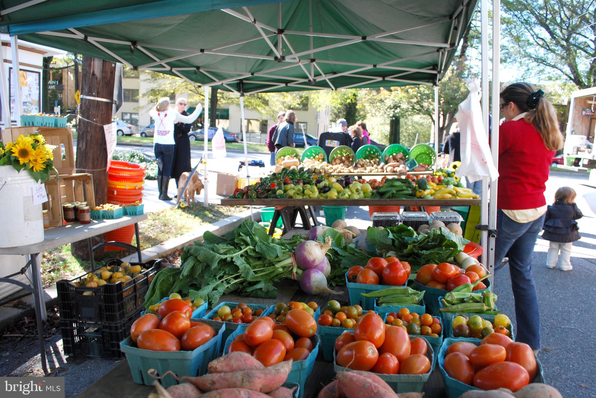5809 Sherier Place Northwest Washington, DC 20016 - Photo 44 of 48 Weekly, year-round farmer's market