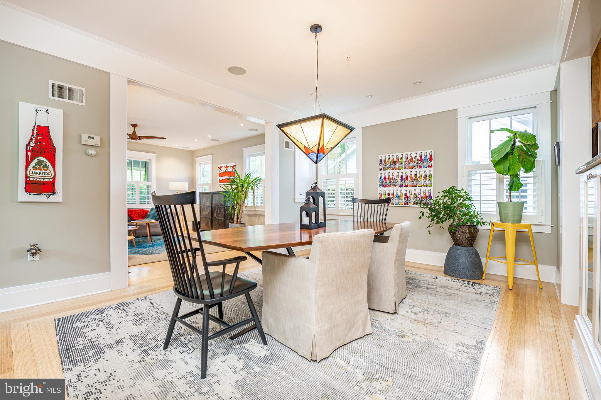 5809 Sherier Place Northwest Washington, DC 20016 - Photo 6 of 48 Dining room