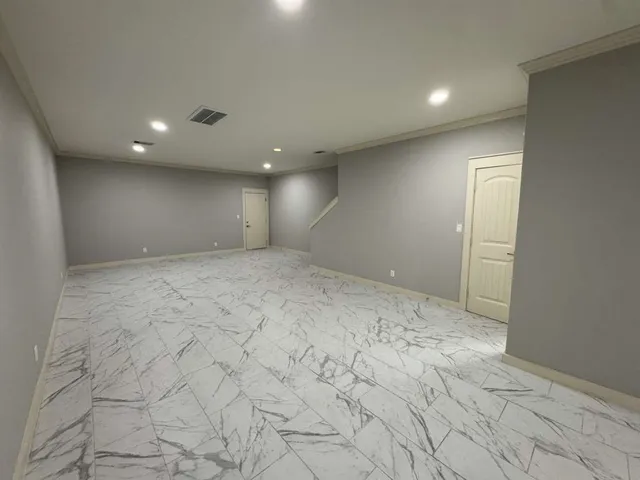 a view of empty room